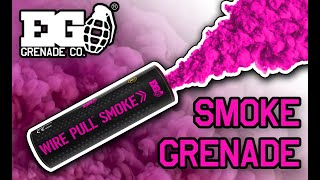 WP40 Pink Smoke Grenade  Smoke Bomb  Smoke Effect [upl. by Wrigley]