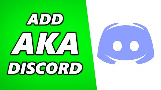 How to Add AKA Name on Discord Discord Nickname [upl. by Thordia633]