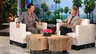 Benedict Cumberbatch and Ellen [upl. by Humbert]