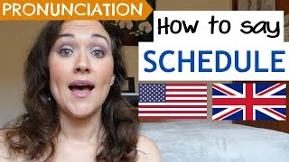 How to Pronounce SCHEDULE US UK amp Australian pronunciation [upl. by Hafital]