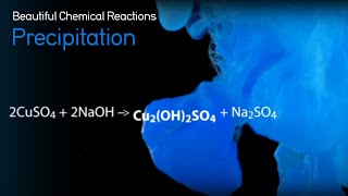 Beautiful Chemical Reactions  Precipitation [upl. by Sanborn]