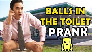 Balls in The Toilet Prank [upl. by Stuckey]