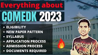 COMEDK Exam Details 2023 Eligibility Exam Pattern Syllabus COMEDK 2023 Exam Date COMEDK College [upl. by Eenttirb]