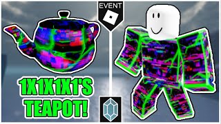 EVENT How to get 1X1X1X1S TEAPOT  CLOTHING in BAD BUSINESS READY PLAYER TWO ROBLOX [upl. by Tilden]