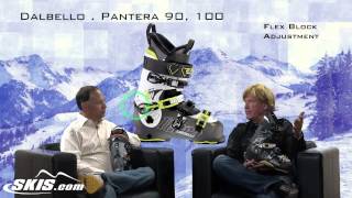 2014 Dalbello Panterra Mens Ski Boots Overview by SKISCOM [upl. by Adlecirg]