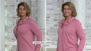 Spanx Low Profile Minimizer Bra on QVC [upl. by Acinomal]