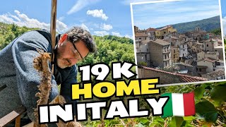 4 Our CHEAP HOUSE in ITALY DIY Renovation Italy We Bought an Italian House for 19K in ABRUZZO [upl. by Elorac]