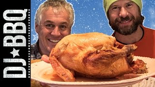 How to cook a Turkey on a Gas Grill [upl. by Langer968]