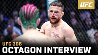 Merab Dvalishvili Octagon Interview  UFC 306 [upl. by Renzo]