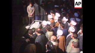 Iran  Mass Grief At Funeral Of Ahmad Khomeini [upl. by Hamer]