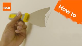 How to fill small holes in the wall [upl. by Nelra599]