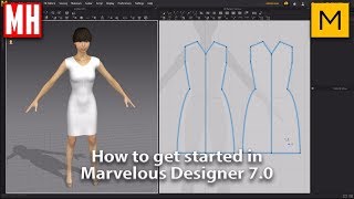 How to get started in Marvelous Designer 70 [upl. by Danyette]