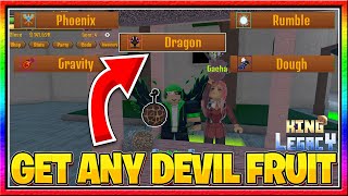 How To Get Any Fruit In King Legacy  How To Get Fruit In King Legacy  King Legacy Devil Fruit [upl. by Gabriela462]