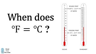 When Does Fahrenheit  Celsius [upl. by Soloma]