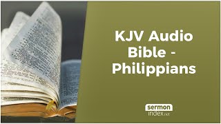 KJV Audio Bible  Philippians [upl. by Nithsa]