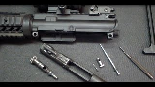 How to Disassemble field strip and Reassemble the AR15 Rifle [upl. by Lantz900]