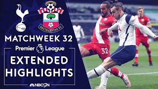 Tottenham v Southampton  PREMIER LEAGUE HIGHLIGHTS  4212021  NBC Sports [upl. by Oretos81]