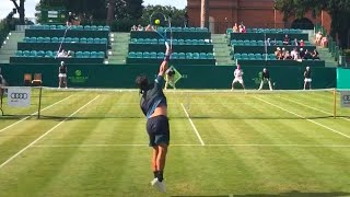 Fabio Fognini vs Diego Schwartzman Full Highlights  Court Level View [upl. by Neils396]