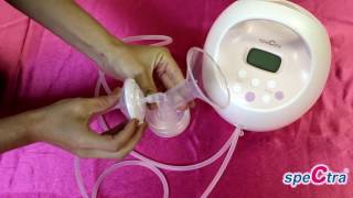 Assembling Spctra Breast Pump Parts [upl. by Traver]