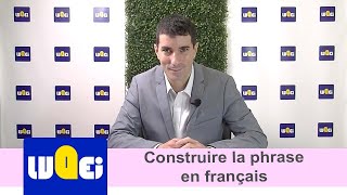 Construire la phrase en français [upl. by Gram217]