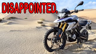 BMW G310GS Review 2020  Cons amp Issues Galore [upl. by Trygve]