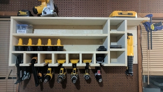 Cordless Drill Charging and Storage Rack [upl. by Kinsley683]