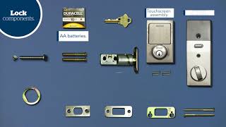 How To Install Your Schlage Sense™ Smart Deadbolt [upl. by Allistir711]