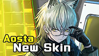 Aosta New Skin  Arknights明日方舟 アオスタの新コーデ [upl. by Hi]