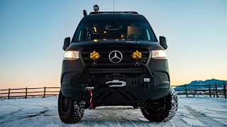 FULL VAN TOUR  Mercedes Sprinter 170 Extended 4x4 [upl. by Kara16]