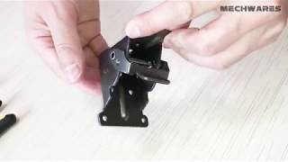 MechWares  Foldable Support BracketSelfLocking Hinge [upl. by Lilly]