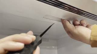 LG Refrigerator How to replace the light [upl. by Hennebery]