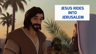 Jesus Rides into Jerusalem Superbook [upl. by Cleveland702]