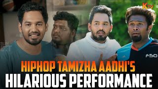 Basicகாவே எங்களுக்கு இதுதான்ணா Interest🔥 Hiphop Tamizha Adhi  Meesaya Murukku  Natpe Thunai [upl. by Haerr430]