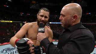 UFC 239 Jorge Masvidal Octagon Interview [upl. by Housen]