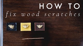 How To Fix Wood Scratches [upl. by Zednanreh]