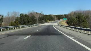 Interstate 95  Maine Exits 302 to 305 northbound [upl. by Jeddy814]