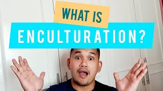 What is enculturation  How do we learn about our own culture [upl. by Jacqueline905]