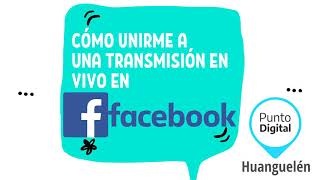 Cómo unirme a una transmisión en vivo de facebook [upl. by Mcdowell]