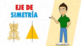 EJE DE SIMETRIA Super fácil  Para principiantes [upl. by Chiarra775]