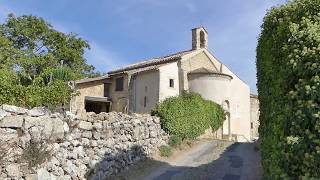 9th century chapel St Martin during the current renovation [upl. by Rockefeller]