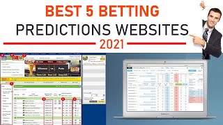 Best 5 Betting Predictions Websites for 2021  Betting Strategies [upl. by Enilamme]