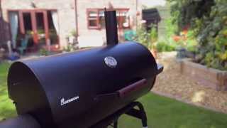 How to use the Landmann Kentucky Smoker Barbecue BBQ [upl. by Cassy]