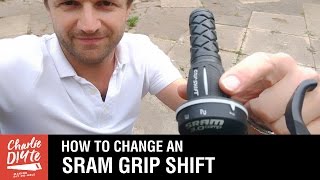 How to Replace a Bicycle Grip Shifter [upl. by Einej643]