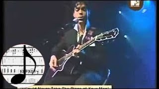 Transcription  Prince · quotPrince The Art of Musicologyquot acoustic set guitar [upl. by Dirrej]