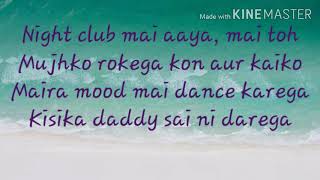 Lungi dance full song lyrics [upl. by Junno955]