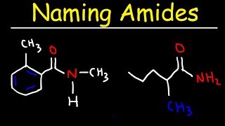 Naming Amides  IUPAC Nomenclature [upl. by Piers]