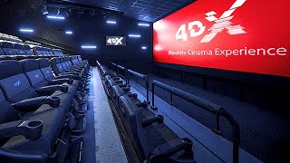 4DX Cinemas Next Generation  Motion Seats Wind Fog Lighting Bubbles Water amp Scents [upl. by Croom]