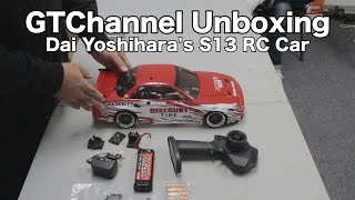 Unboxing Drift RC Car HPI Racing E10  Dai Yoshihara Discount Tire Falken Tire S13 [upl. by Tobiah655]