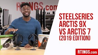 SteelSeries Arctis 9X vs Arctis 7 2019 edition – RTINGScom [upl. by Stoops658]