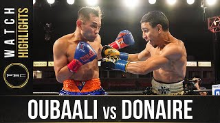 Oubaali vs Donaire HIGHLIGHTS May 29 2021  PBC on SHOWTIME [upl. by Erlond]